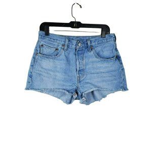 Levis Womens 501 Original Luxor Baked High Waist Jean Shorts Size 30 Cut Off